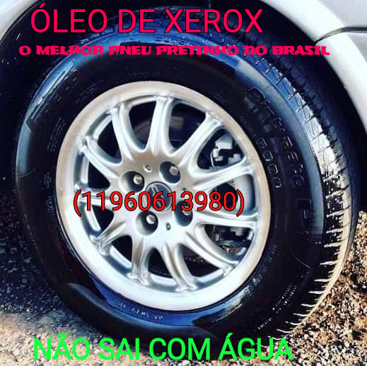 Óleo De Xerox 1 L- O Melhor Pretinho, Não Sai Com Água